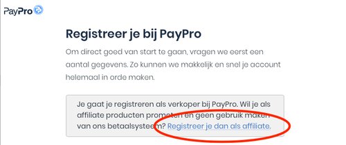 aanmelden paypro